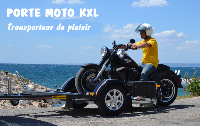 Remorque porte moto KXL