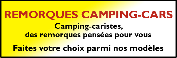 Remorque Camping-car scooter moto voiture