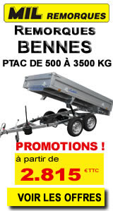 promotion remorque benne